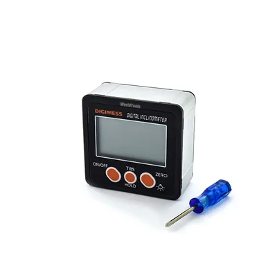 Clinômetro digital com base magnética 4 x 90 graus - 272.320 digimess