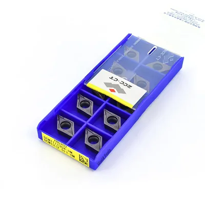 Inserto para torneamento dcmt 11t304-hm ybg 202 - zcc ct