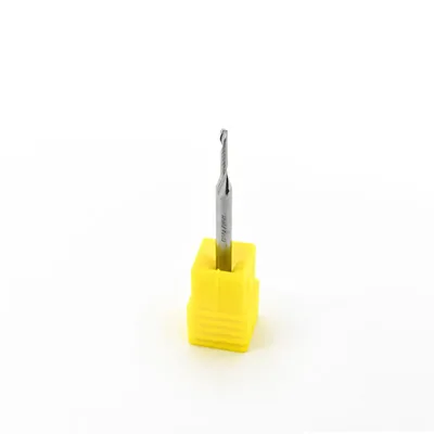 Fresa metal duro para acrílico cnc router 1 corte ø 01,5 - 038 - 10,0mm h1/8" - dry cut