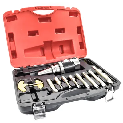 Conjunto mandrilador bt50 escala de 0,01mm ø 08 a 280mm x 0,02mm - bt50-nbh2084 mawbra