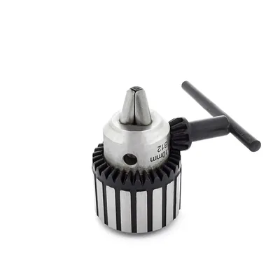 Mandril de aperto com chave capacidade ø 1,0 a 10,0mm com encaixe b12 - j2110hb12 mawbra