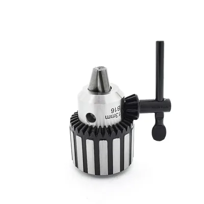Mandril de aperto com chave capacidade ø 1,0 a 13,0mm com encaixe b16 - j2113hb16 mawbra