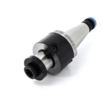 Cone iso40 din2080 porta fresa / cabeçote piloto ø 32mm l045mm - nt40-fmb32-045l mawbra