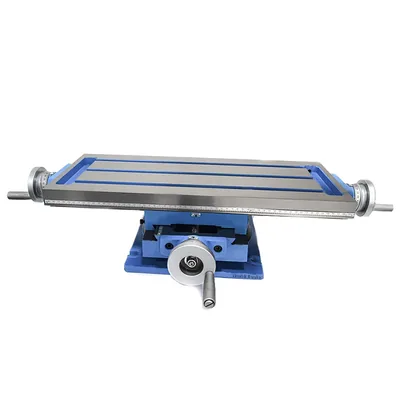 Mesa de coordenada 600mm x 240mm curso em x 400mm em y 150mm com base giratória - mc-6024-bg daigo