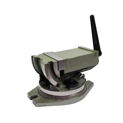 Morsa giratória inclinável em 180 graus abertura de 0 a 080mm - qhk-100 daigo