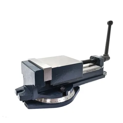 Morsa mecânica giratória abertura 0 a 150mm mordentes 160mm - vqh-160g daigo