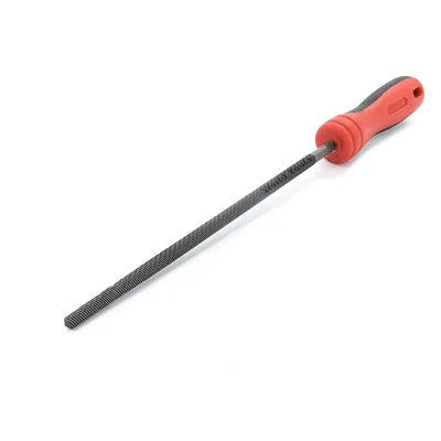 Lima mecânica redonda com corte duplo bastarda 8 polegadas - lrb-28 daigo