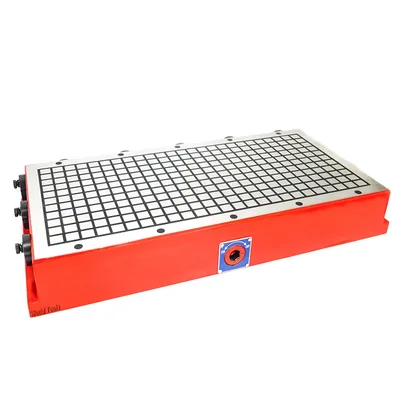 Mesa magnética permanente para fresamento 300 x 600 x 090mm alta precisão 0,01mm - mmc-3060 mawbra