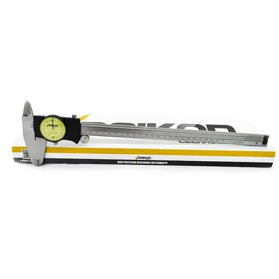 Paquímetro com relógio 0 a 300 x 0,02mm resistente a choque - 141r-0300-2 raikon