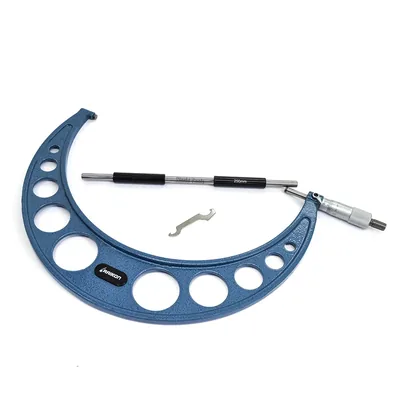 Micrômetro universal 250 a 275 x 0,01mm arco leve - 201r-275 raikon