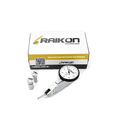 Relógio apalpador 0 a 0,8 x 0,01mm com mostrador de 30,0mm - 320r-3008 raikon