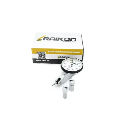 Relógio apalpador 0 a 0,2 x 0,002mm com mostrador de 37,5mm - 320r-3702 raikon