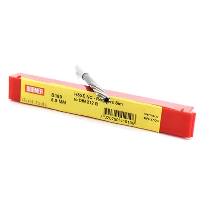 Alargador máquina hss-e h7 ø 05,0 x 086mm din212b - b180 dormer