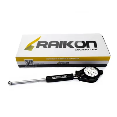 Comparador de diâmetro interno com relógio 018 a 035 x 0,01mm - súbito 330r-035 raikon