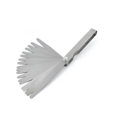 Calibre de folga comprimento de 100mm com 20 peças 0,05 a 1,00mm - 510r-20 raikon