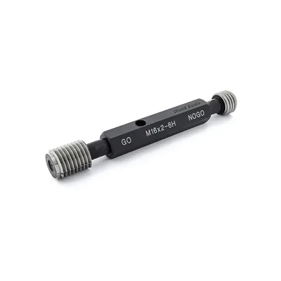 Tampão calibrador de rosca passa e não passa m16,0 x 2,00 6h - 501r-m160 raikon