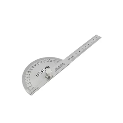 Transferidor de ângulo simples 0 a 180 graus 90 x 150mm - 441r-090 raikon