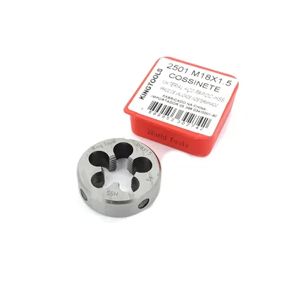 Cossinete hss m18,0 x 1,50 - 2501 king tools