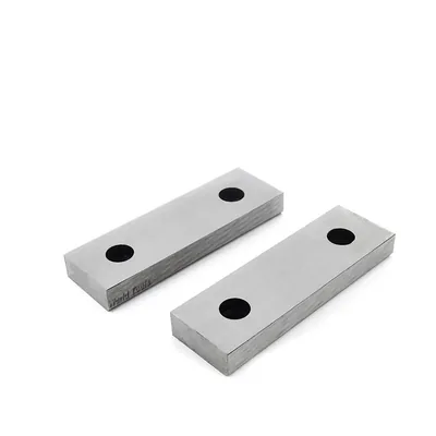 Jogo com 2 mordentes temperados para morsa mecânica qm16-100l - qm16-100l-mdt daigo