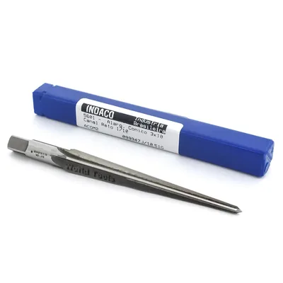 Alargador manual cônico hss ø 03,0 / 10,0 x 100,0mm dentes reto - 5601 indaço