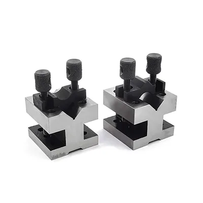Bloco em v com grampo em par 35 x 35 x 30mm até 17mm - 310.002 digimess