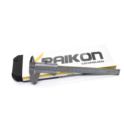 Paquímetro universal com guias de titânio 0 a 150 x 0,05mm - 101r-0150-5 raikon