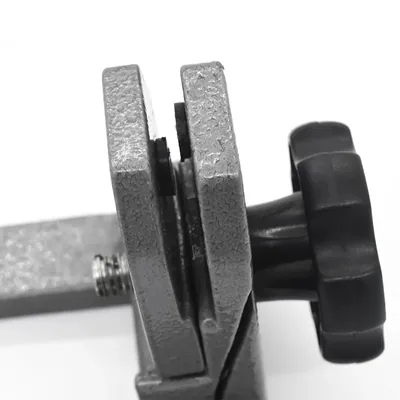 Suporte para micrômetros até 100mm ajustável fabricado em aço - 421r-100 raikon