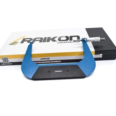Micrômetro universal 150 a 175 x 0,01mm arco robusto - 202r-175 raikon