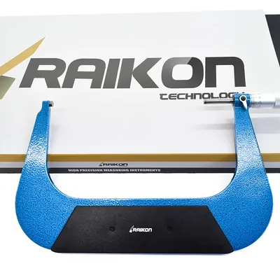 Micrômetro universal 175 a 200 x 0,01mm arco robusto - 202r-200 raikon