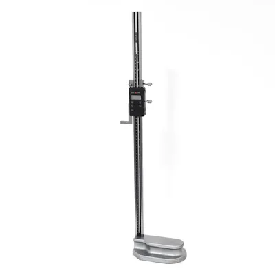 Traçador de altura digital 0 a 0600 x 0,01mm com uma coluna - 402r-0600-1 raikon