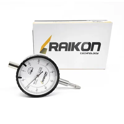 Relógio comparador 0 a 05 x 0,01mm com mostrador de 58mm - 301r-5805 raikon