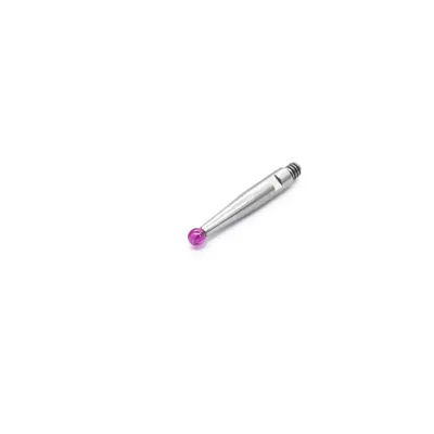 Ponta de medição em ruby ø 2,0 x 16,5mm p/relógio apalpador - 320r-165-pr raikon
