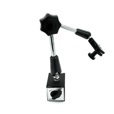 Base magnética 080kgf p/relógio haste articulável mecânica 340mm c/ajuste fino - 472r-340-080 raikon