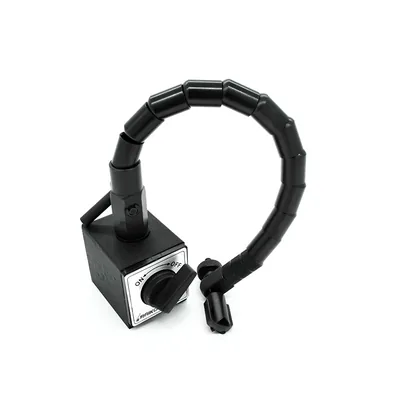Base magnética 080kgf p/relógio haste flexível ø 16 x 330mm - 476r-080f raikon
