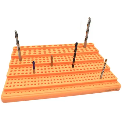Rack porta fresas e brocas com 367 alojamentos capacidade de ø 4 a 16mm - vms-367 mawbra
