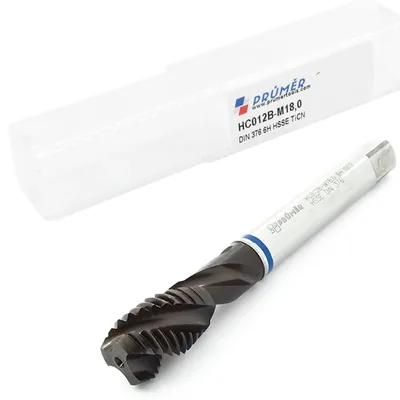 Macho máquina canal helicoidal hss-e 6h m18,0 x 2,50 výkon blue p/inox din376 - hc012b-m18,0 prumer