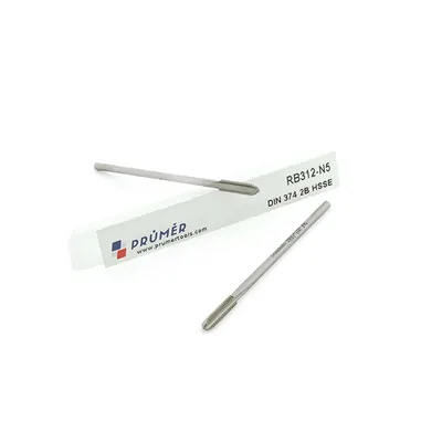 Macho máquina canal reto hss-e 2b unf n5 1/8" x 44 tpi din374 - rb312-n5 prumer