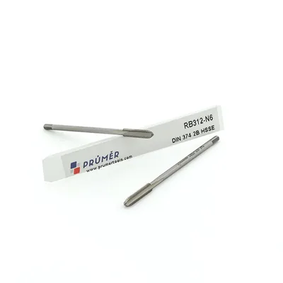 Macho máquina canal reto hss-e 2b unf n6 9/64 x 40 tpi din374 - rb312-n6 prumer