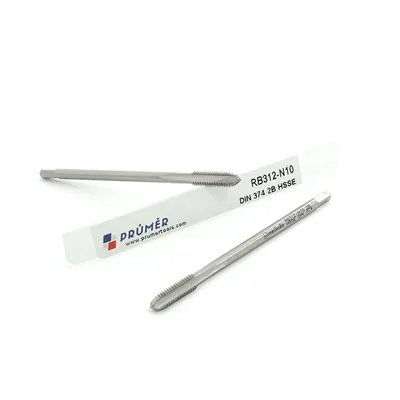 Macho máquina canal reto hss-e 2b unf n10 3/16 x 32 tpi din374 - rb312-n10 prumer