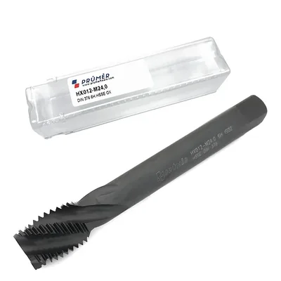Macho máquina canal helicoidal hss-e 6h m24,0 x 3,00 din376 revenido - hx012-m24,0 prumer