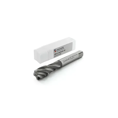 Macho máquina canal helicoidal hss-e 6h mf m18,0 x 1,50 din374 brilhante - hb112-m18,0x1,50 prumer