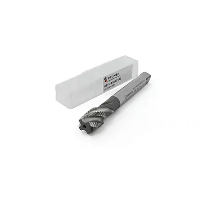 Macho máquina canal helicoidal hss-e 6h mf m18,0 x 2,00 din374 brilhante - hb112-m18,0x2,00 prumer