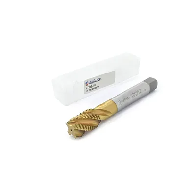 Macho máquina canal helicoidal hss-e 2b unc 7/8" x 9 tpi din376 tin - ht212-7/8" prumer