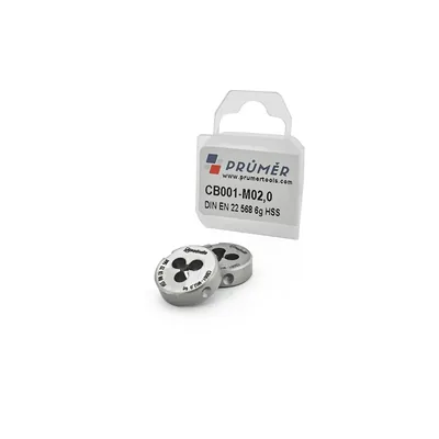 Cossinete hss iso6g m02,0 x 0,40 dinen 22 568 - cb001-m02,0 prumer