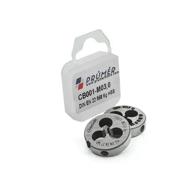 Cossinete hss iso6g m03,0 x 0,50 dinen 22 568 - cb001-m03,0 prumer