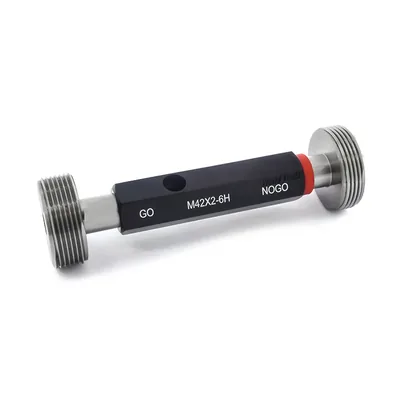 Tampão calibrador de rosca passa e não passa mf 6h m42,0 x 2,00 - tpnp 4139-42t insize