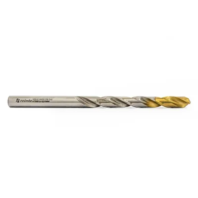 Broca hss-e m35 ø 06,90 x 109mm forma c ponta 135° cobertura tin din338 výkon - at300-0690 prumer