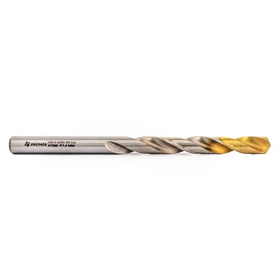 Broca hss-e m35 ø 07,40 x 109mm forma c ponta 135° cobertura tin din338 výkon - at300-0740 prumer