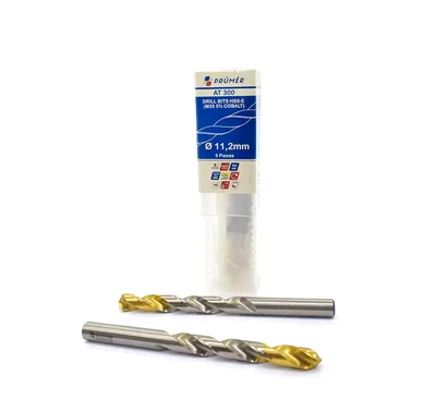 Broca hss-e m35 ø 11,50 x 142mm forma c ponta 135° cobertura tin din338 výkon - at300-1150 prumer