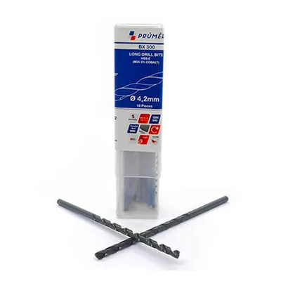 Broca hss-e m35 longa ø 04,20 x 119mm revenida a vapor din340 výkon - bx300-0420 prumer
